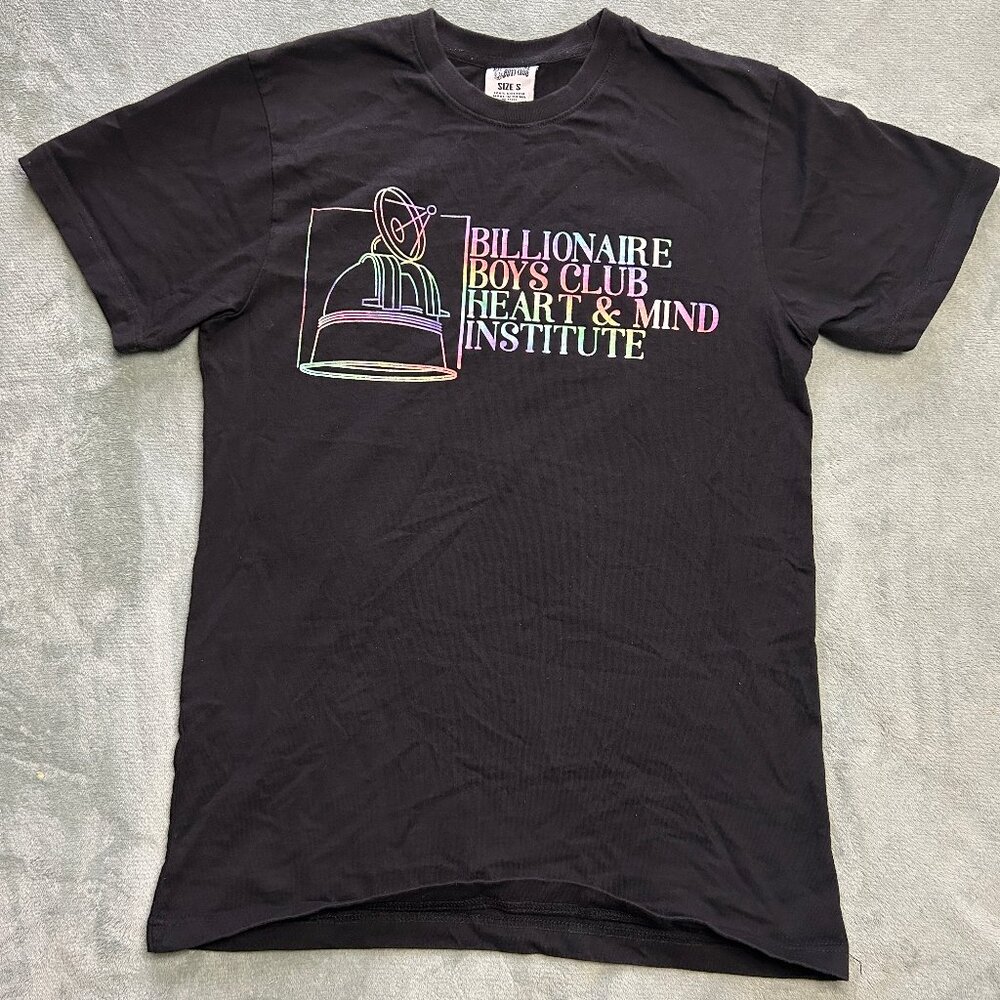 Billionaire Boys Club Shirt Adult Small Black Tshirt Mens Short Sleeve